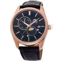ORIENT 東方錶 SUN&MOON系列 晝夜顯示機械腕錶-41.5mm RA-AK0309B