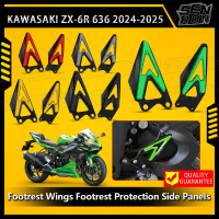 Penutup Pengawal Tumit Tempat Letak Kaki Motosikal, Pelindung Pasak Kaki Belakang, Untuk ZX6R ZX-6R