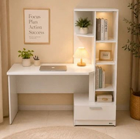 MEJA BELAJAR - MBB VENUS SOLID WHITE BUBBLE