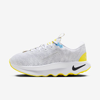 Nike Wmns Motiva [DV1238-100] 女 慢跑鞋 運動 路跑 休閒 緩震 弧形鞋底 灰白 黃