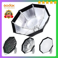 Godox Softbox Octagon Flash Diffuser Honeycomb Grid Cover 48cm AD-S7
