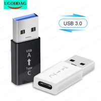 USB 3.0 to Type-C Adapter OTG Converter Thunderbolt 3 Type-C Adapter OTG Cable For Macbook pro Air Samsung S10 S9 USB OTG
