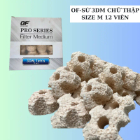 Sứ lọc nước cao cấp 3DM Pro-Filter dành cho hồ cá koi, bakki, cá rồng, cá nhiệt đới, sứ lọc có độ th