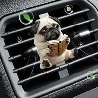 Acrylic Air Freshener - Scented Car Vent Clip Interior Air Outlet Aromatherapy Clip 2D