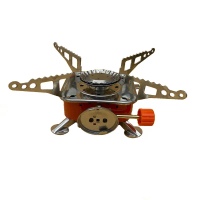 Portable Mini Square Gas Stove, Windproof Camping Butane Stove for Outdoor Picnic Cooking kompor por