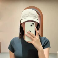 Topi MARDI MERCREDI TEXT LOGO SAGE GREEN CREAM CAP 100% ORIGINAL