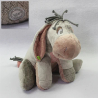 Free Shipping 30cm Gray Eeyore Donkey Stuff Animal Cute Soft Plush Toy Doll Birthday Children Gift Collection