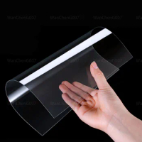High Transparent PVC Plate Thick 0.3-10mm Clear Plastic Sheet DIY Model Material Processing Accessories 100x100~400x400mm