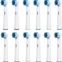 12pcs Replacement Brush Heads For Oral-B Electric Toothbrush Advance Power/Vitality Precision Clean/Pro Health/Triumph/3D Excel