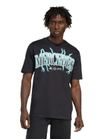 เสื้อยืดผู้ชาย พิมพ์ลายทีม Mercedes-AMG Petronas Formula One รุ่น KG8559 สีดำ