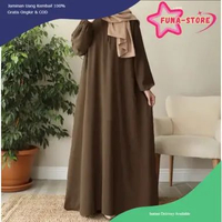 [P R O M O] Gamis Basic Polos Series Busui Friendly Gamis Abaya Simple Basic Gamis lebaran Terbaru T