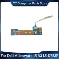 TT FOR Dell Alienware 15 R3 Power Button Board With Cable Power Button Board LS-D753P