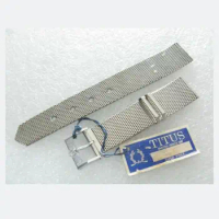 Unused 18mm steel chain men's watch band titus