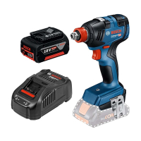 BOSCH博世 18V鋰電無刷衝擊扳手/起子機GDX 18V-200(單電4.0AH)