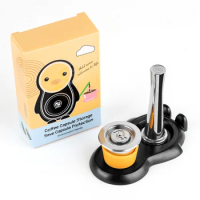 ICafilasCute Dolphin Coffee Capsule Base 3 Types for Dolce Gusto for Nespresso for illy Reusable