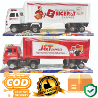 ( BISA COD ) PROMO Mainan Anak Truk Ekspedisi Kurir Paket Truck Kontainer Container Ekspedisi Kurir 