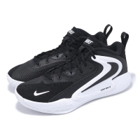 【NIKE 耐吉】排球鞋 Zoom Hyperset 2 男鞋 黑 白 緩震 羽排鞋 室內運動(FQ7070-001)
