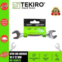 TEKIRO Open End Wrench Tekiro Kunci Pas 10 x 12 MM