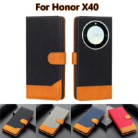 чехол хонор x9a Funda Wallet Flip Case For Honor X40 Case Magnetic Phone Shell Coque Leather Cover for Honor X9a RMO-NX1 Hoesje