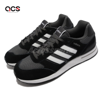 Adidas 慢跑鞋 Run 80s 男鞋 黑 麂皮 originals NEO 運動鞋 休閒 GV7302