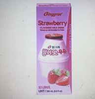 [COSCO代購]  W298720 Binggrae 草莓牛奶(保久調味乳) 200ML X 24入