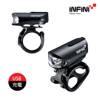INFINI 超輕量自行車頭燈I-210P / 黑色