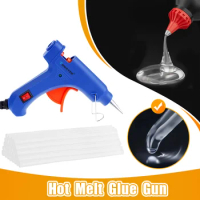 Hot Melt Glue Gun Industrial 20W Mini Guns Thermo Electric Mini Heat Temperature Thermo Electric Repair Tool with Glue Sticks