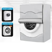Washer/dryer cover is suitable for waterproof and dust-proof universal cover on the front loader