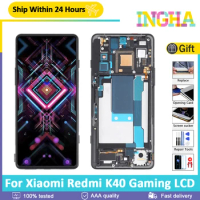 6.67''Original lcd For Xiaomi Redmi K40 Gaming LCD With frame Touch Screen Digitizer For Redmi K40 Gaming Edition K40Gaming LCD