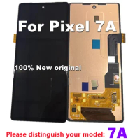 Original AMOLED For Google Pixel 7A LCD Display Touch Digitizer Screen For Google Pixel 7a Lcd with frame 7A Screen