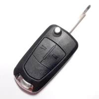 2 3 Button Replacement Remote Cover Fob Case For Vauxhall Opel Corsa Astra Vectra Zafira Signum Folding Flip Car Key Shell Blank