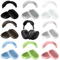 2 in 1 For Airpods max Earphone cases soft shell siliconeAnti-slip earphones cover air pods max For Apple Airpods max cases capa