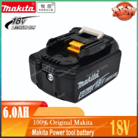 Makita Original 18V Makita 6.0Ah Li-Ion Rechargeable Battery 18v drill Replacement Batteries BL1830 BL1840 BL1850 BL1860B