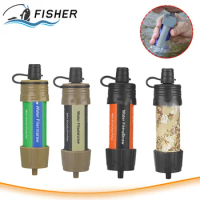 Outdoor Survival Water Purifier Water Filter Straw Water Mini Filter Filtration System For Outdoor Activities Emergency Life