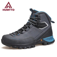 Humtto Waterproof Outdoor Men Hiking Shoes Breathable Climbing Sneakers Trekking Hunting women Tourism Mountain Tactical boots