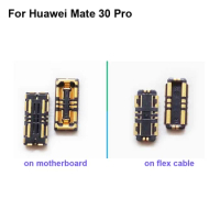 2PCS Inner FPC Connector Battery Holder Clip Contact For Huawei Mate 30 Pro logic on motherboard mainboard on flex cable 30Pro