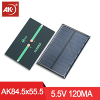 1PCS 21W 4.5W 5V 5.5V 6V Portable Flexible Solar Cell Power Bank Panel Charger Generator Kit Complete Station Battery System