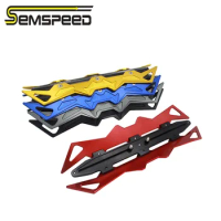 SEMSPEED XMAX 2023 CNC Motorcycle Heat Shield Exhaust Pipe Muffler Cover Protector For Yamaha X-MAX 300 400 250 125 2021 2022