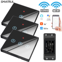 Smatrul Tuya Smart Home App Wifi Touch Switch Light Rf