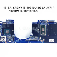 Used For HP ENVY 13-BA Laptop Motherboards GPC30 LA-J471P W/ i7-10510U 16GB RAM i5-10210U 8G
