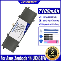 HSABAT C21N1833 0B200-03340000 7100mAh Battery for Asus Zenbook 14 UX431FA UX431FN Vivobook S14 S431FL UX431FN UX431FA UM431DA