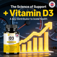 Vitamin D3 4000IU Độ Concentração Cao | Dễ Nuốt | Cải Thiện Hấp Thu Canxi | Bảo Vệ Xương & Cơ Bắp