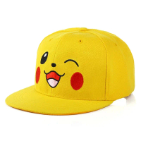 Mũ Pikachu, Mũ Phẳng Vành, Mũ Pokemon Go Pokemon, Mũ Hip Hop, Mũ Bóng Chày, Mũ Thể Thao Ngoài Trời, 