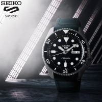 SEIKO 精工 5 Sports 系列 黑潮機械錶 (4R36-07G0X/SRPD65K3)-黑/42.5mm_SK043