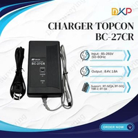 Charger TOPCON BC - 27CR untuk baterai Total Station Topcon GTS Series