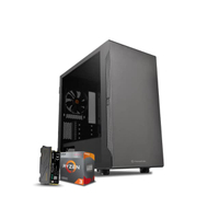 คอมพิวเตอร์ตั้งโต๊ะคุ้มค่าประหยัดพลังงาน AMD Ryzen 3 3200G | RAM 16GB / SSD NVMe 512GB (เคสกระจก The