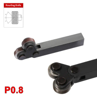 Knurling 0.8 mm Roda Mata Kartel 0.8mm Miring Pembuat Besi Tidak Licin