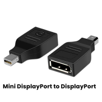 4K DisplayPort Female To Mini DisplayPort Male Adapter Convertor Universal Male To Female MiniDP to DP Adapter for PC Monitor