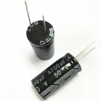 50PCS 4700UF 50V 18X35MM 50V4700UF 105Centigrade capacitor electrolytic 100%New