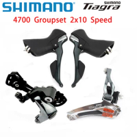 SHIMANO Tiagra 4700 Groupset ROAD Bicycle 2x10 Speed ST 4700 + FD 4700 Front Derailleur + RD 4700 Rear Derailleur